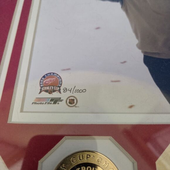 Scottie Bowman Framed Commemorative Photo and Stanley Cup Coin COA - Picture 4 of 8